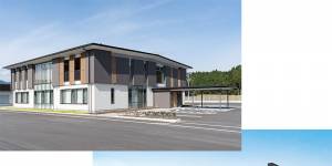 Примеры проектов промышленных зданий с фасадами от Nichiha